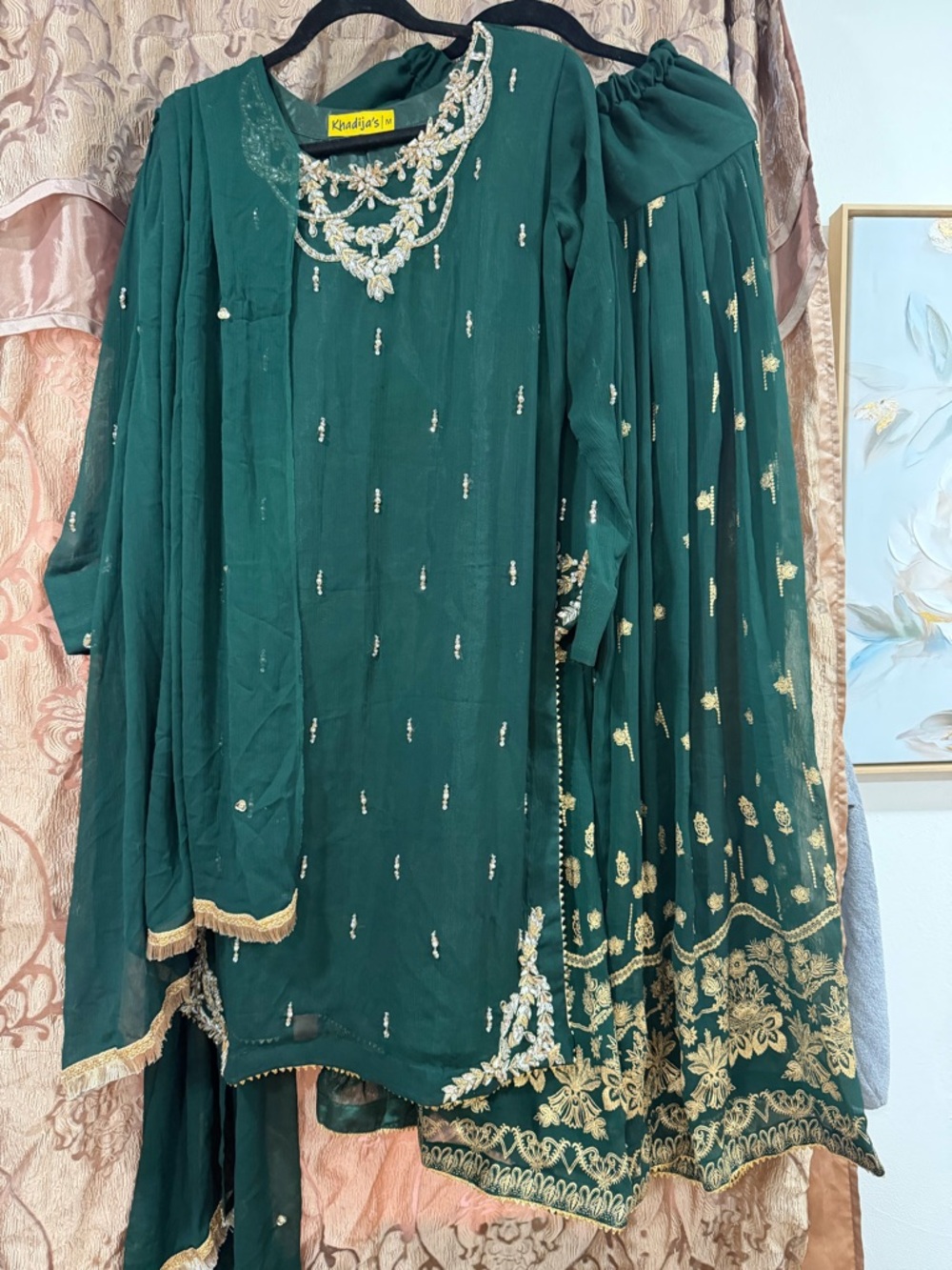 Mehndi suit